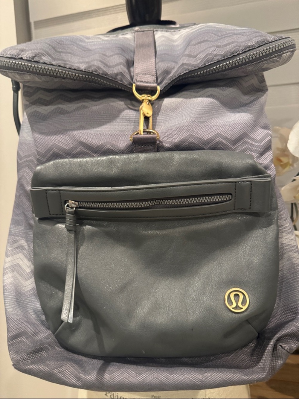 Lululemon Kickin’ it Backpack with handle pre owned